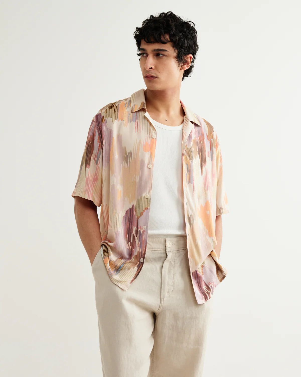 WAX LONDON DIDCOT SS IN FLORAL PASTEL AND MULTICOLOR in FLORAL PASTEL AND MULTICOLOR — view 2