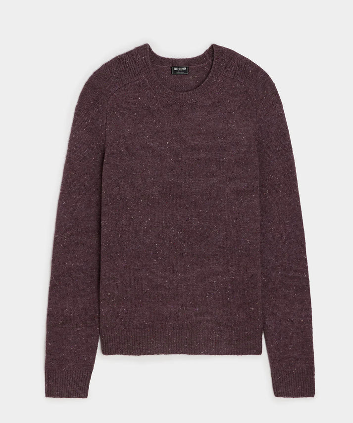 TODD SNYDER DONEGAL CREWNECK IN MINK