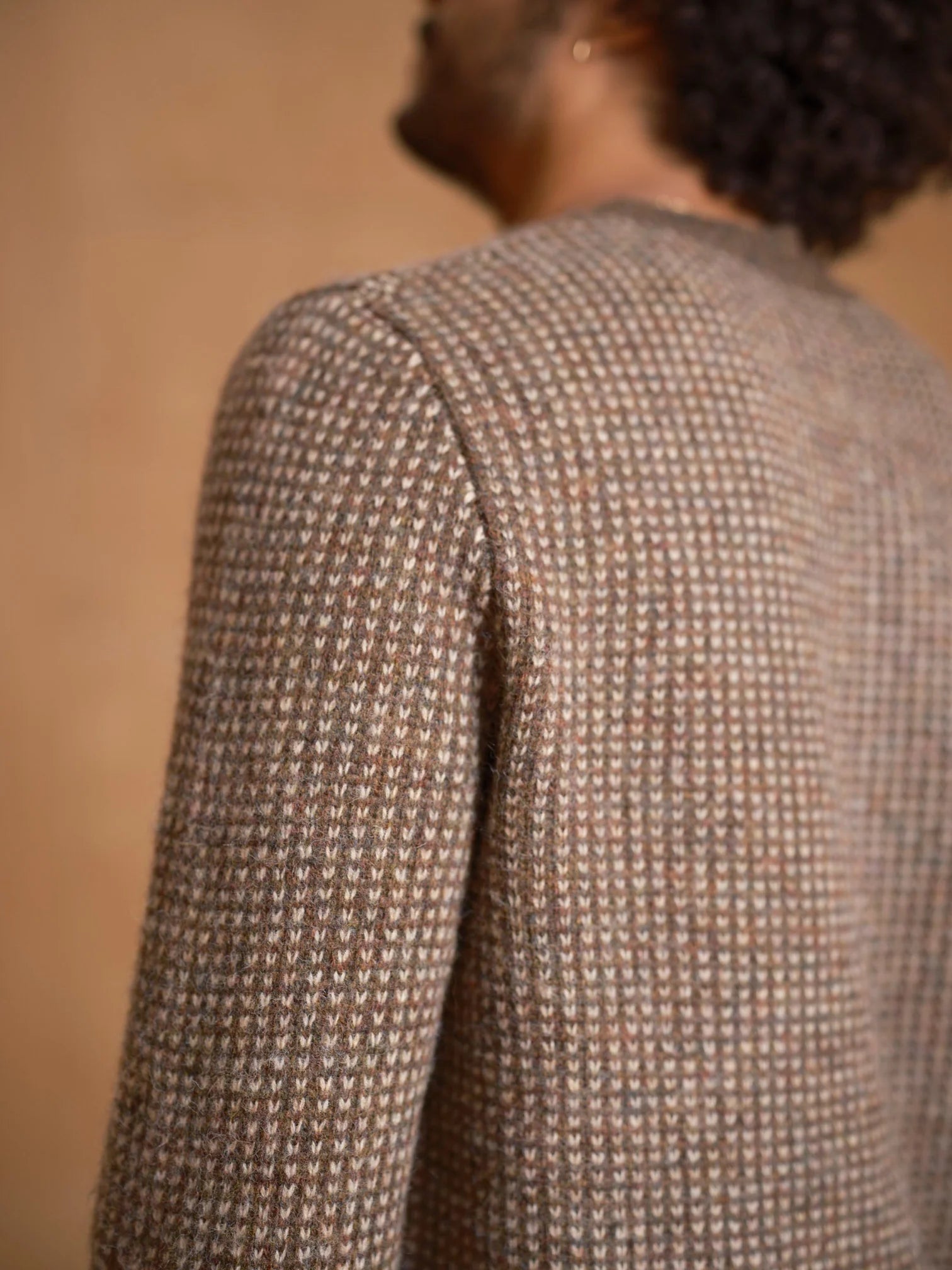 MOLLUSK BEACON SWEATER IN WALNUT in WALNUT — view 2