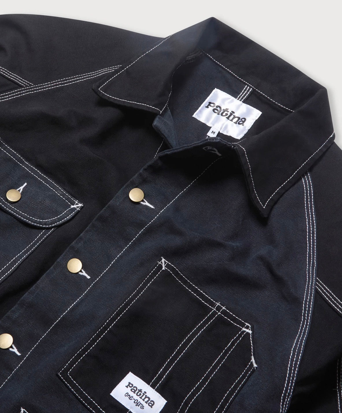 PATINA ENGINEER JACKET IN BLACK in BLACK — view 3