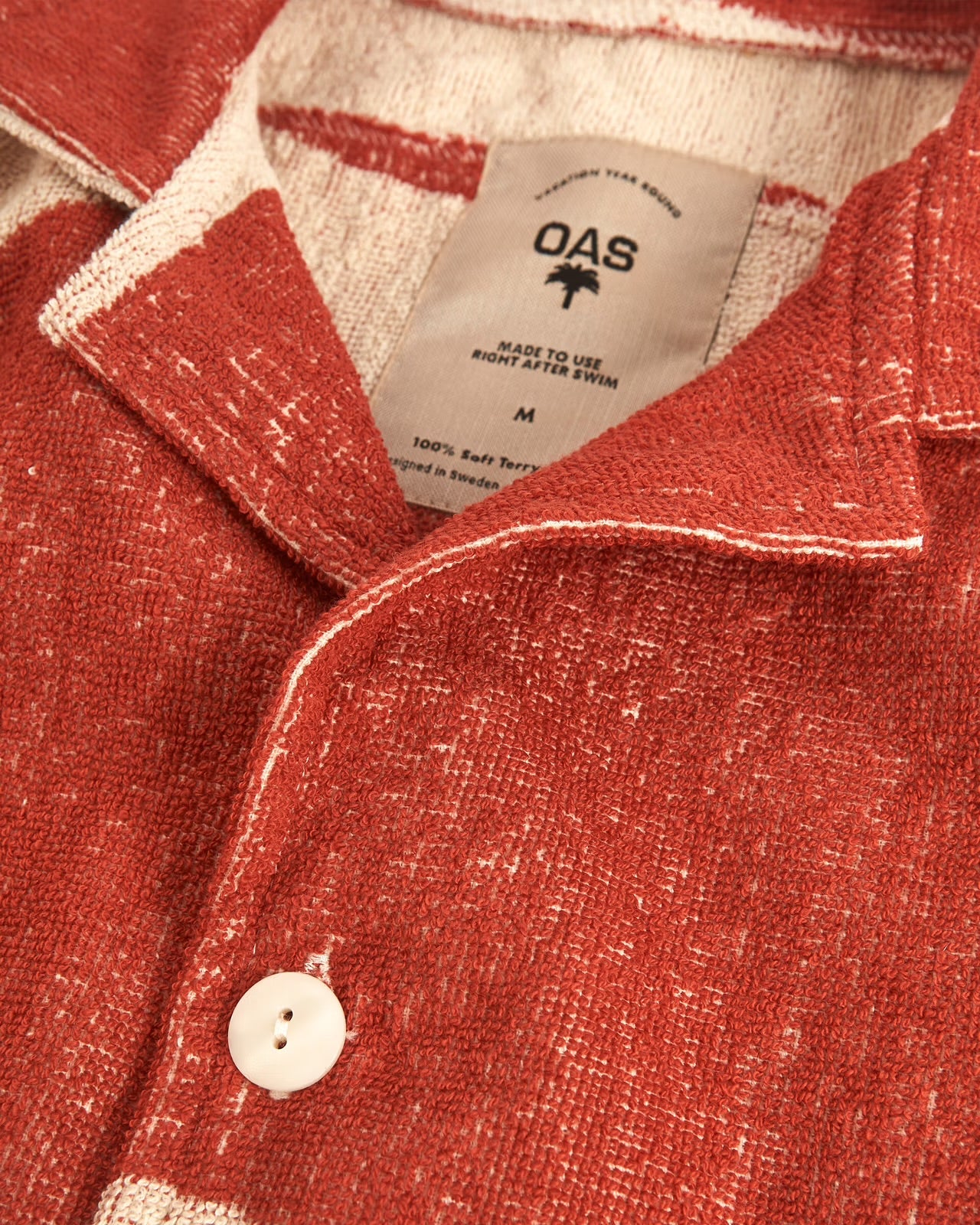 OAS CUBA TERRY SHIRT IN AMBER DUNE in AMBER DUNE — view 2