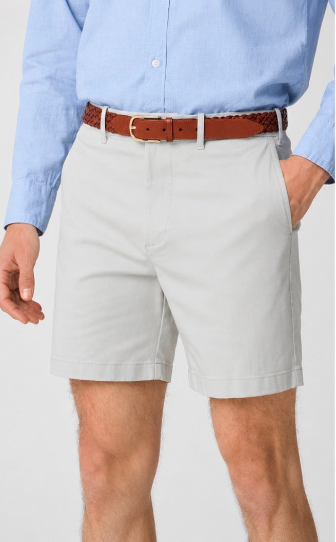 J. Crew J CREW 7” FLEX CHINO SHORT IN STONE in STONE — view 3