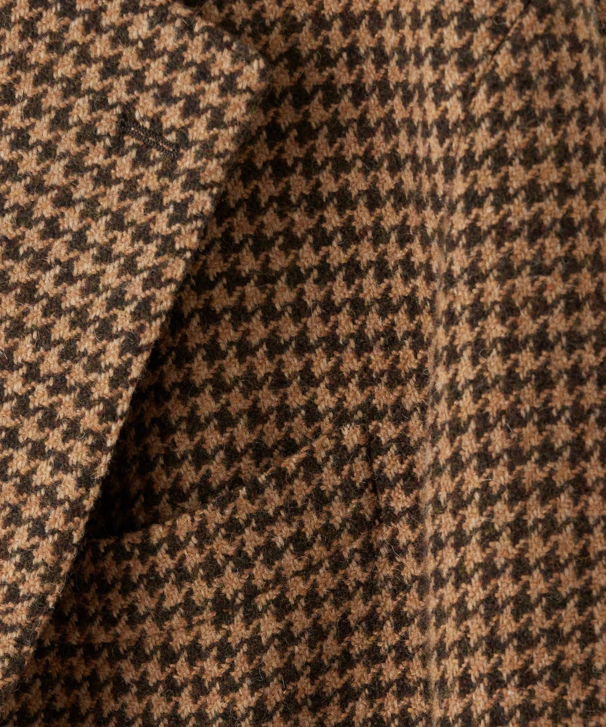 TODD SNYDER ITALIAN MADISON SPORT COAT IN BROWN HOUNDSTOOTH in BROWN HOUNDSTOOTH — view 3