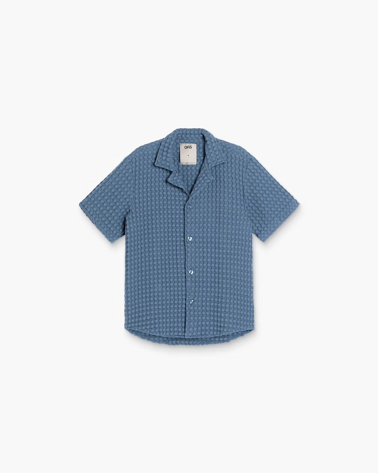 OAS CUBA WAFFLE SHIRT IN CORONET in CORONET — main product view