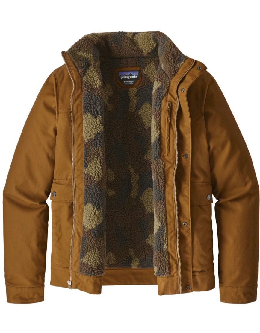 PATAGONIA MAPLE GROVE CANVAS JACKET IN BENCE BROWN in BENCE BROWN — view 2