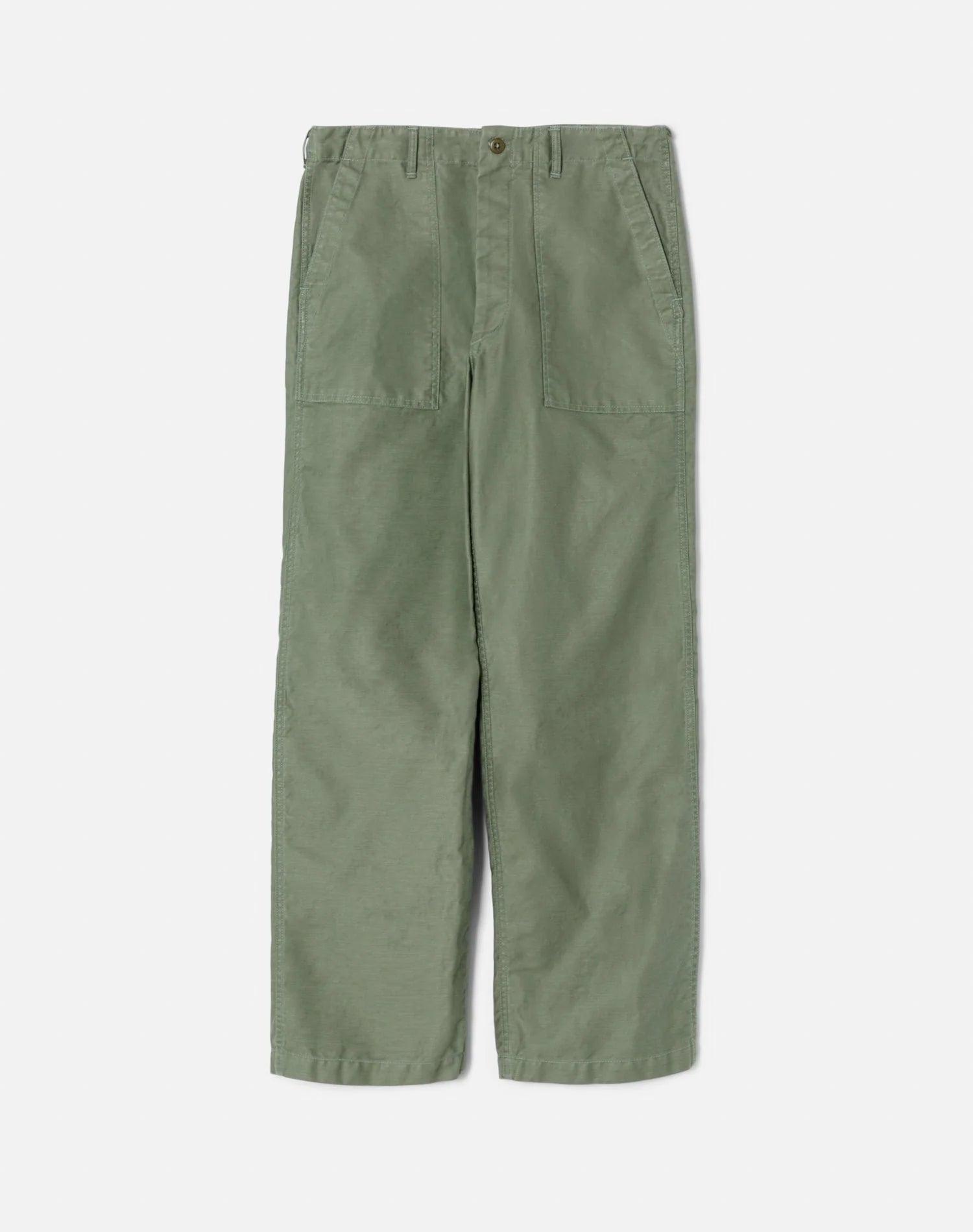 RE/DONE UTILITY PANT IN LODEN in LODEN — main product view