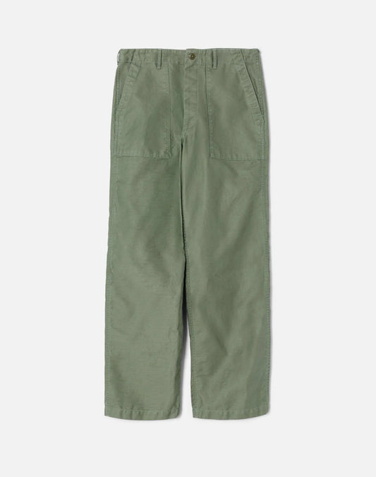 RE/DONE UTILITY PANT IN LODEN