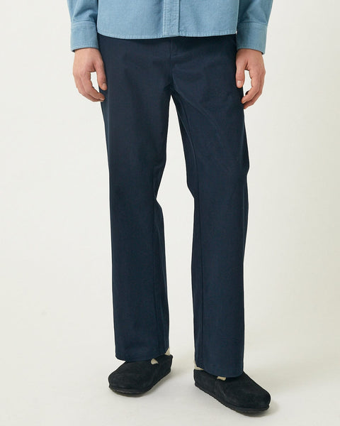 CORRIDOR HEAVY TWILL TROUSER IN MIDNIGHT in MIDNIGHT — view 2