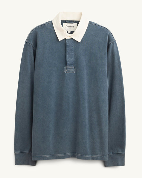 CORRIDOR RUGBY LS IN NAVY in NAVY — main product view