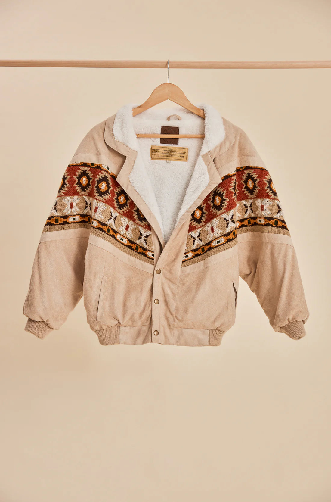 OTTWAY THE LABEL RAREBIRD JACKET IN CREAM in CREAM — view 2