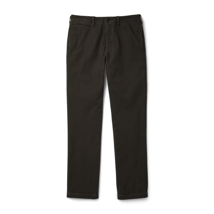 FILSON DRAFTSMAN CANVAS PANT IN CHARCOAL