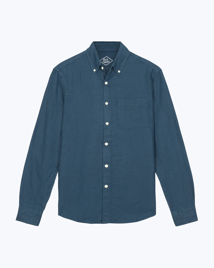 ALEX CRANE PLAYA SHIRT IN DUSK