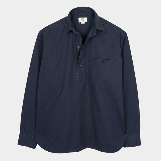 Gardenheir - GARDENHEIR WASHED COTTON GARDENING SMOCK NO. 2 IN NAVY - Rent With Thred