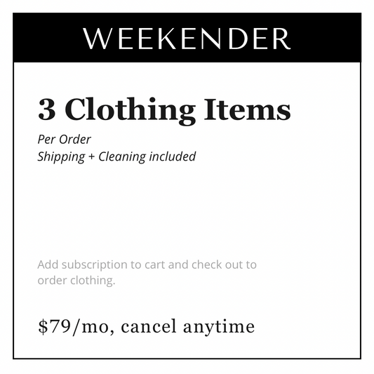 THE WEEKENDER
