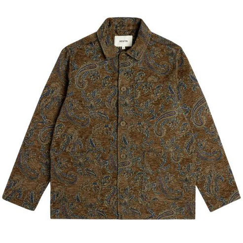 KESTIN ORMISTON JACKET IN OLIVE PAISLEY product view