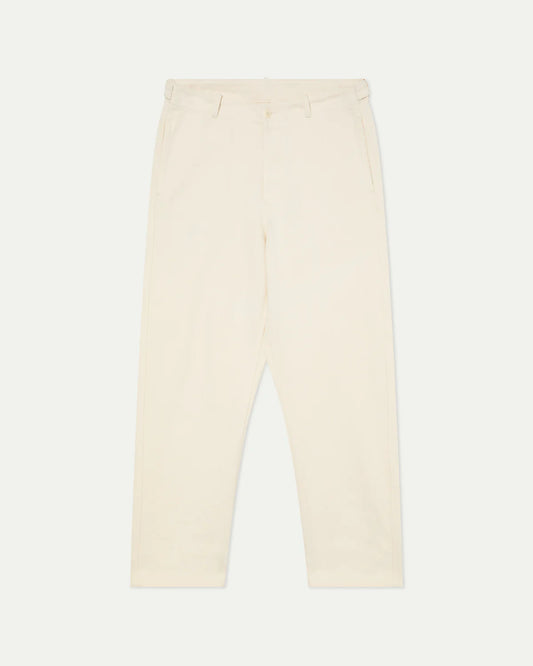 LA PAZ VIDAL DENIM TROSUER IN OFF-WHITE