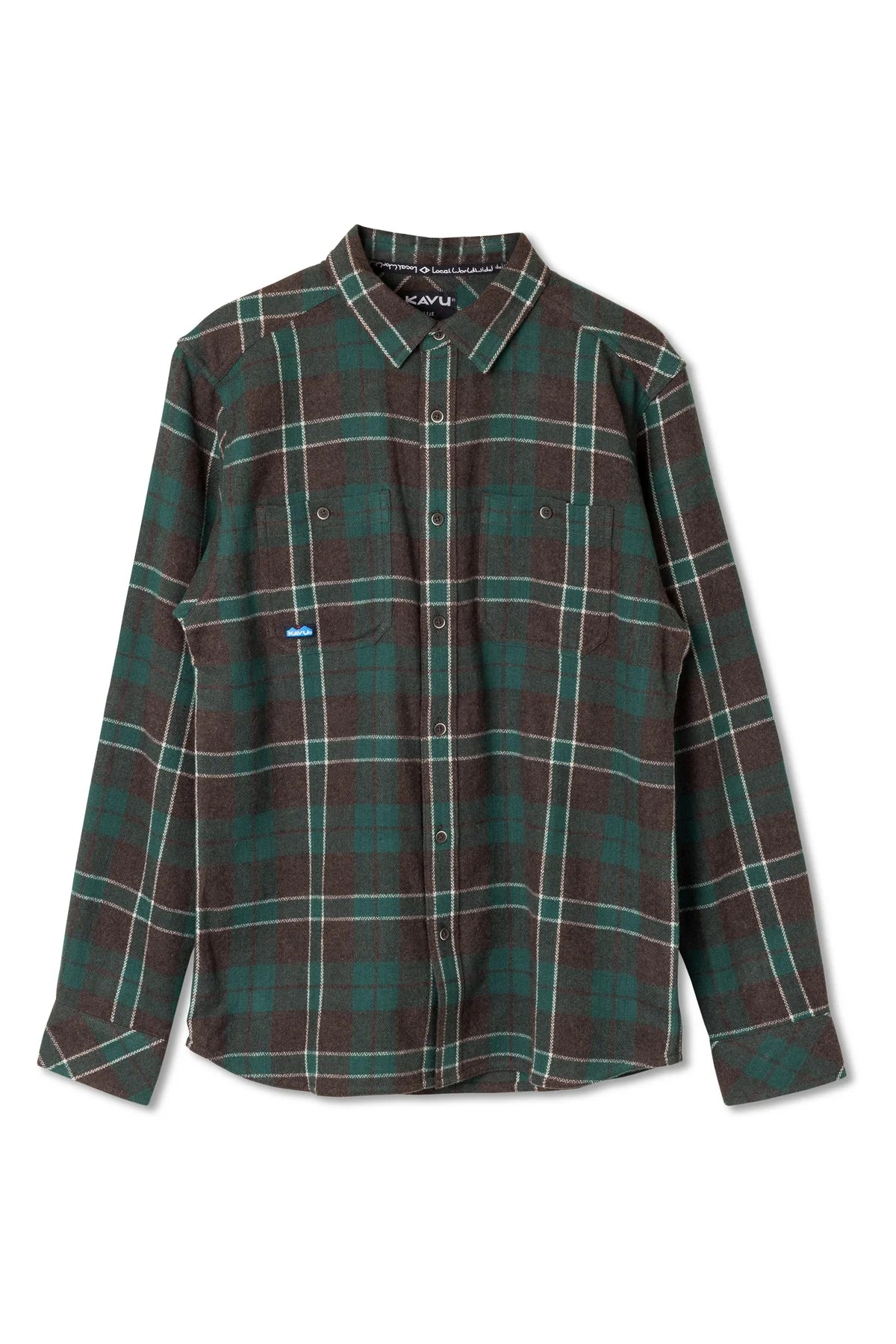 KAVU BIG JOE OVERSHIRT IN SHADY PINE in SHADY PINE — main product view