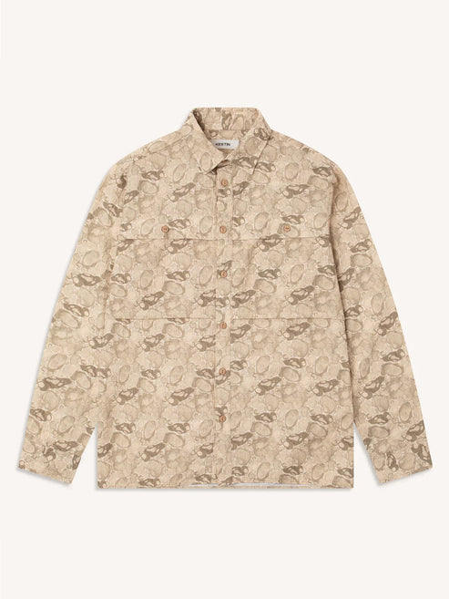 KESTIN TAYMOUNT JACKET IN ECRU MARBLE TEXTURED COTTON product view