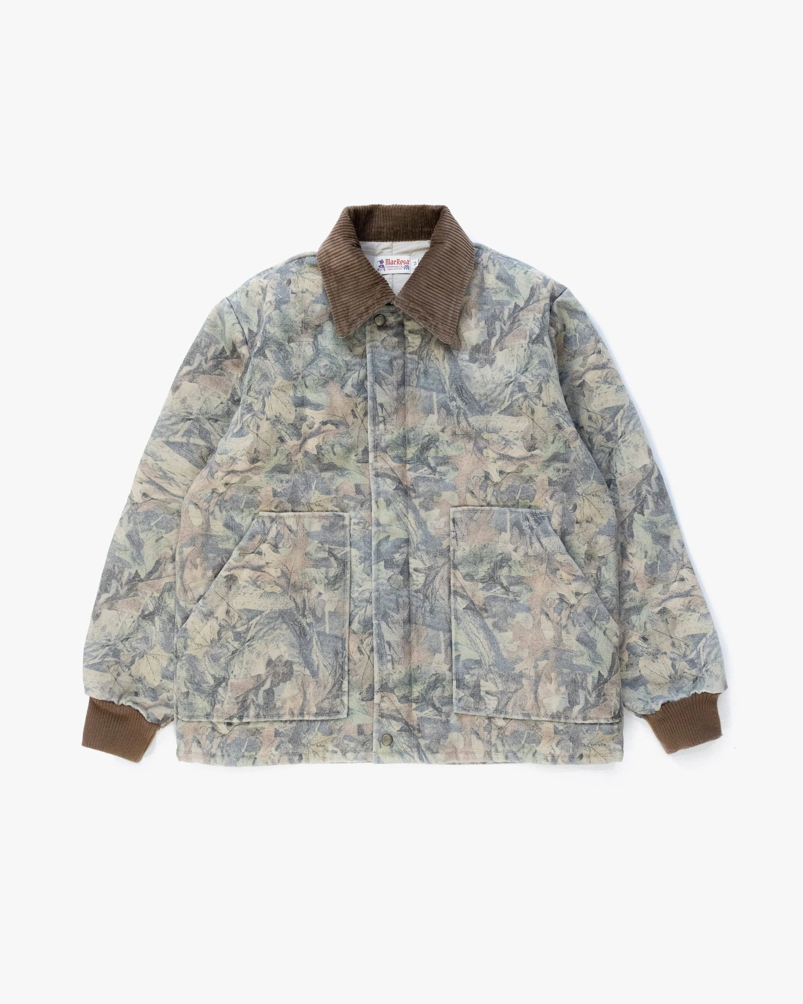 MANRESA THE BITTNER COAT IN TREE CAMO in TREE CAMO — main product view