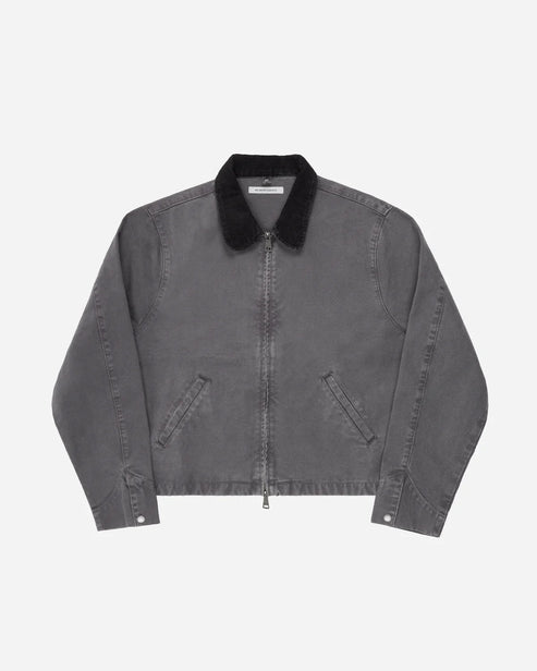 NO MAINTENANCE MECHANIC JACKET IN CHARCOAL product view