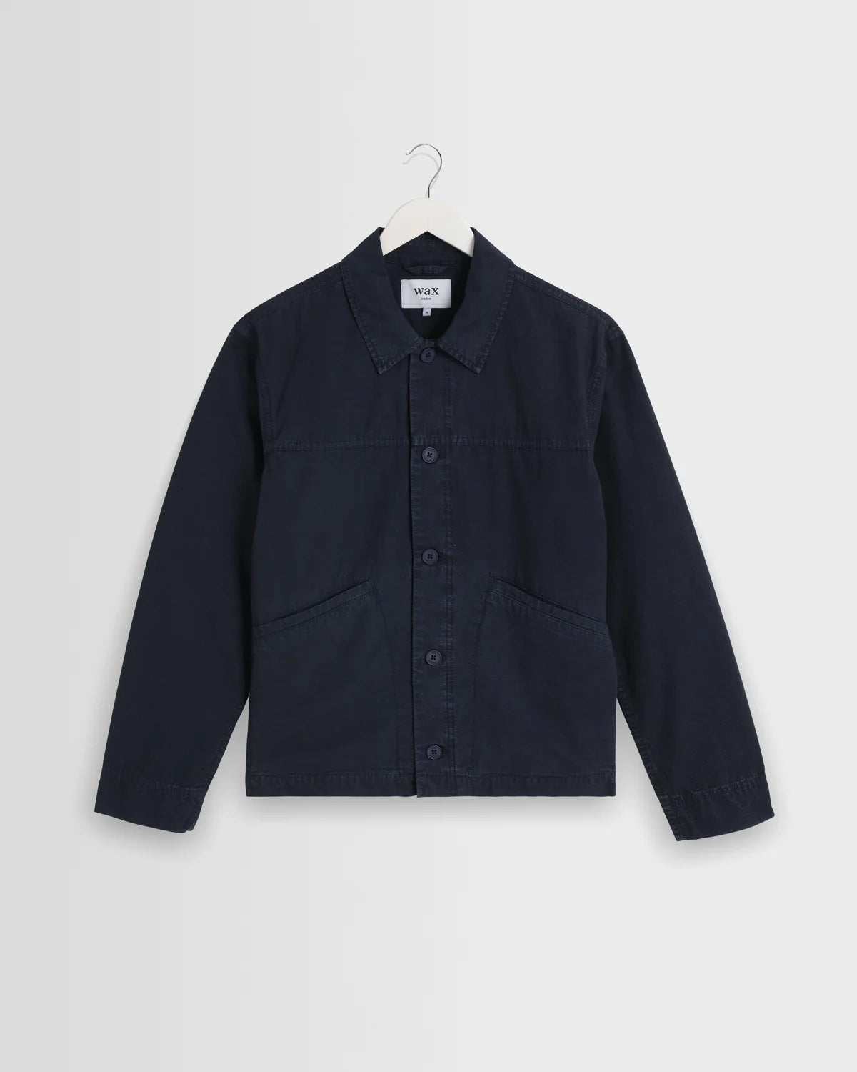 WAX LONDON BARTON ORGANIC COTTON RIPSTOP IN NAVY in NAVY — main product view