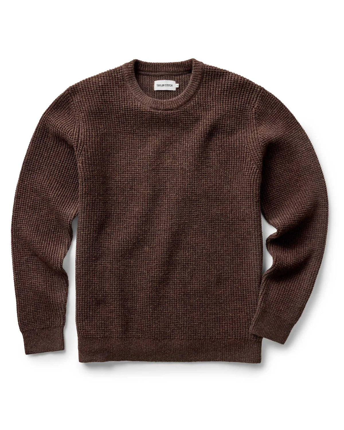 TAYLOR STITCH SIDECOUNTRY CREW IN HEATHER MARSH MERINO WAFFLE