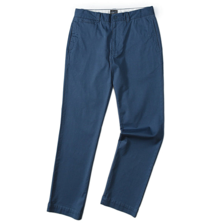 GRAYERS EWPORT STRETCH MODERN FIT CHINO IN MED BLUE