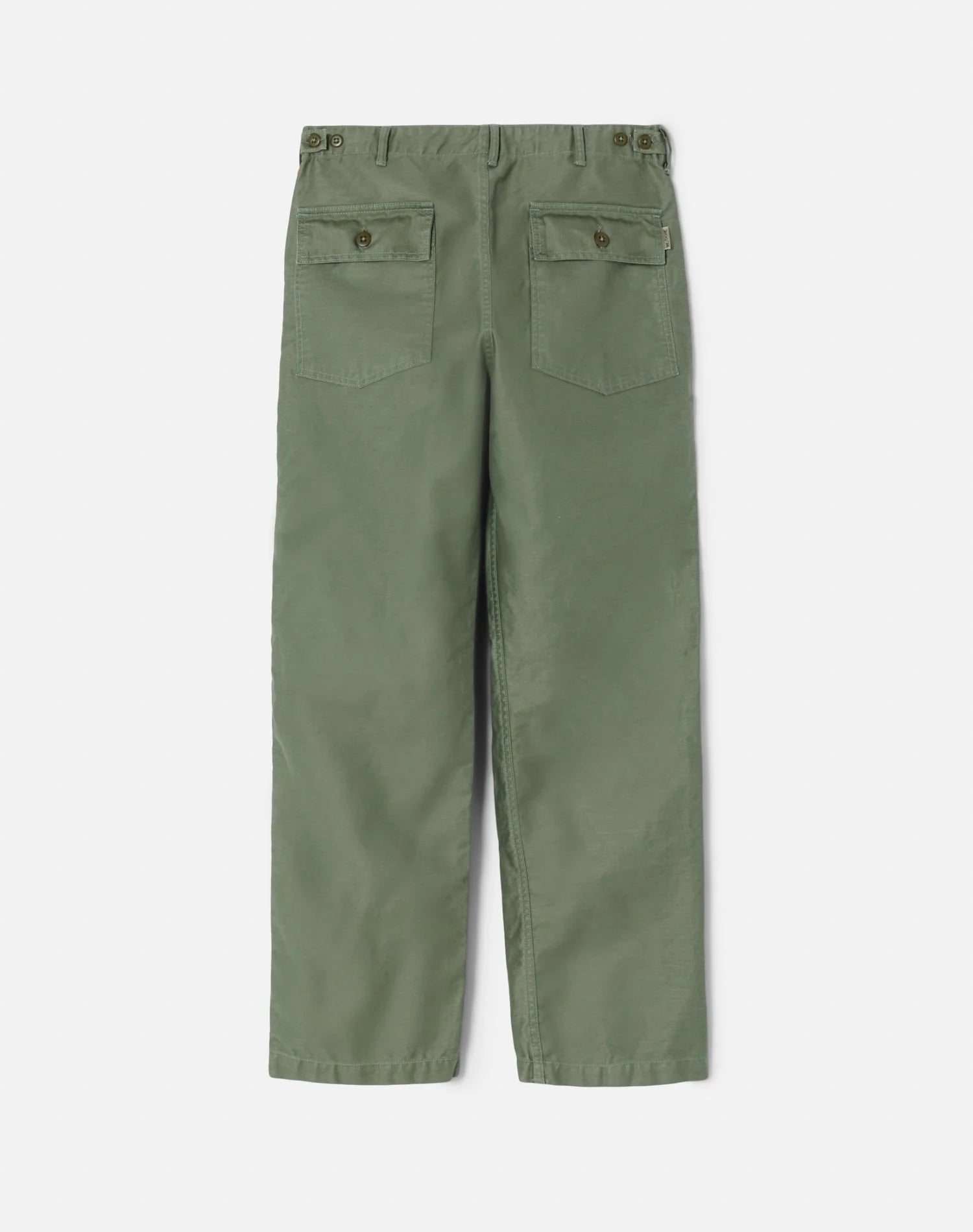 RE/DONE UTILITY PANT IN LODEN in LODEN — view 2
