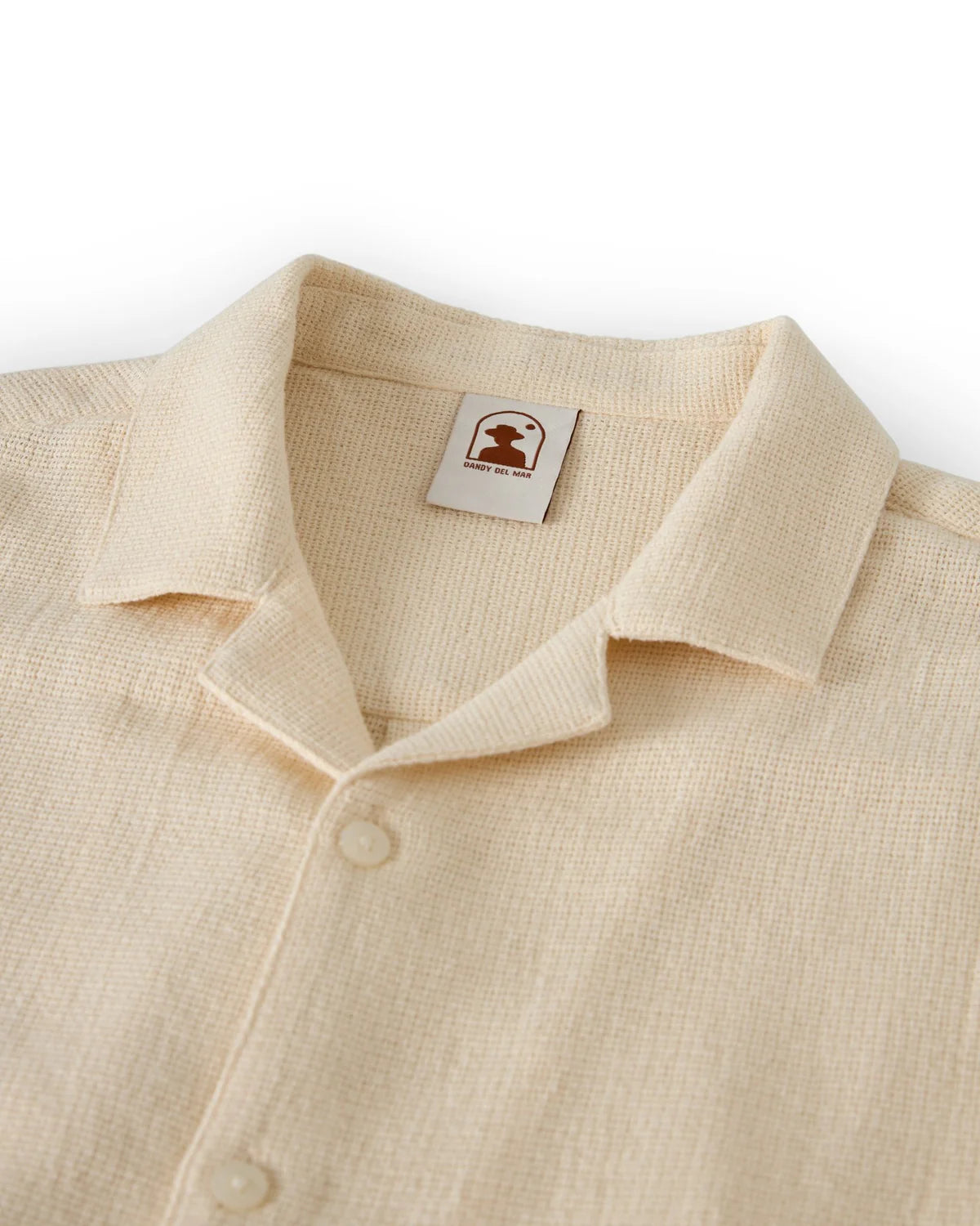 DANDY DEL MAR THE PALMA LONG SLEEVE SHIRT IN SCALLOP in SCALLOP — view 2