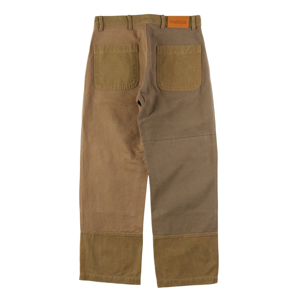 PATINA WORK PANT IN DUCK BROWN in DUCK BROWN — view 3