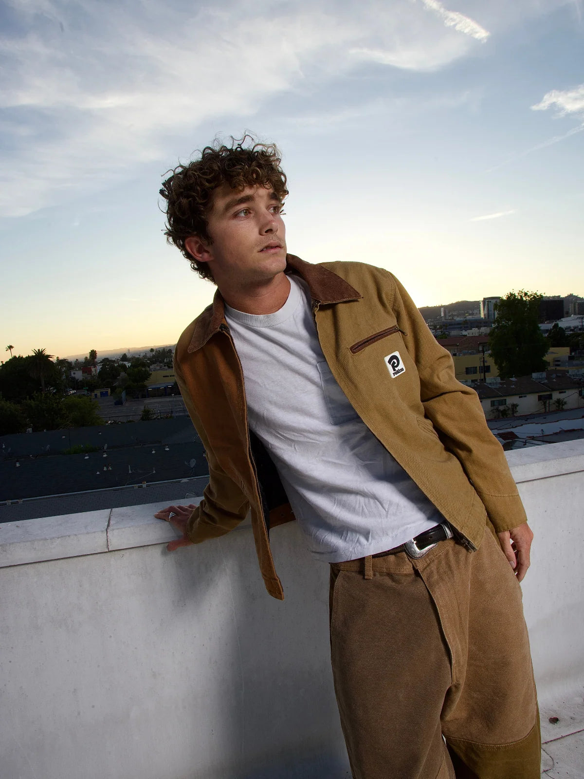 PATINA WORK JACKET IN DUCK BROWN