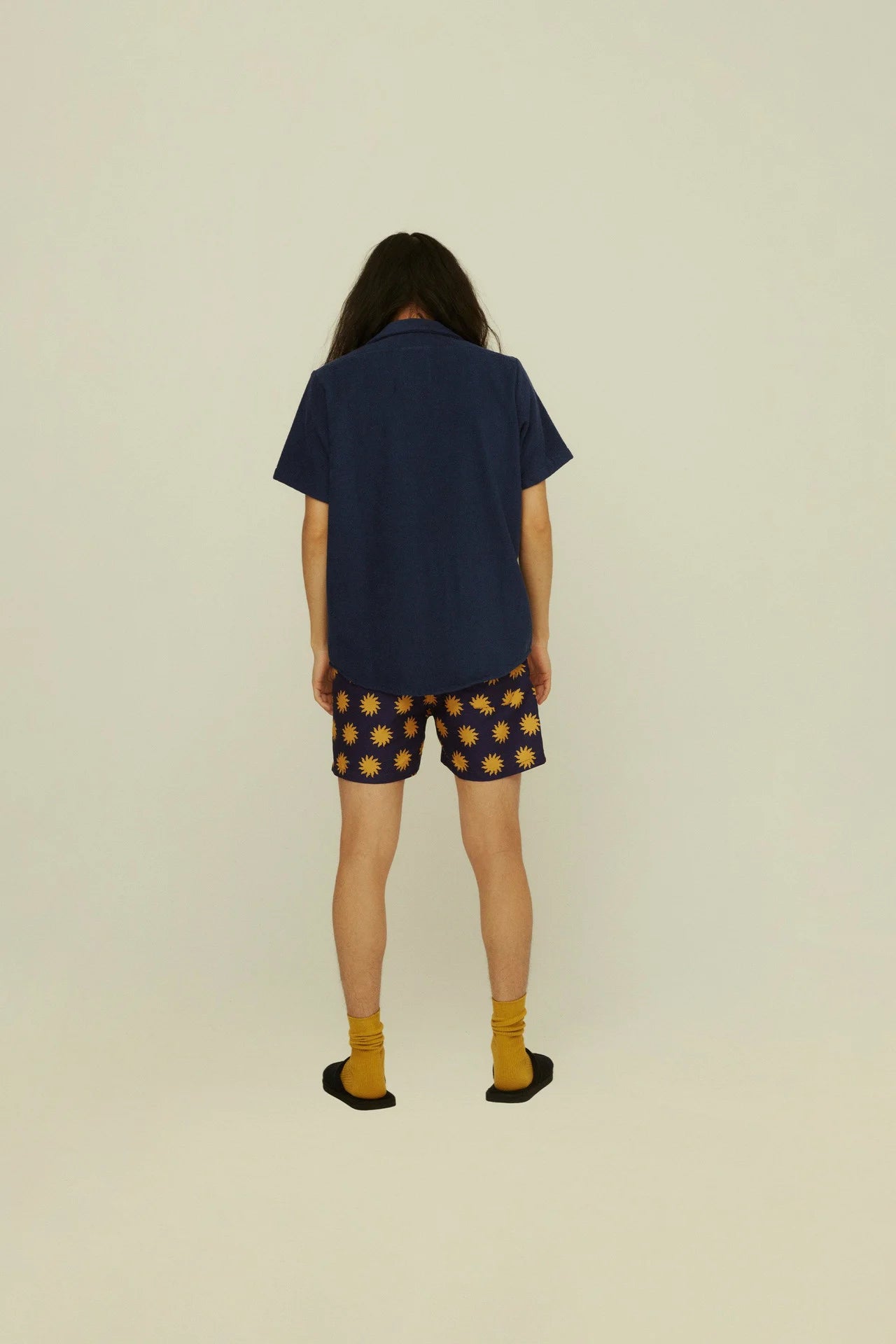 OAS CUBA TERRY SHIRT IN NAVY in NAVY — view 4