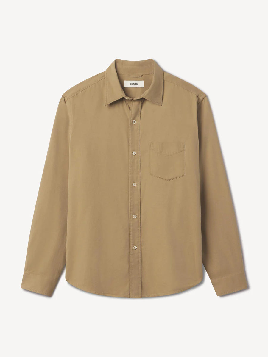 BUCK MASON GHURKA DRAPED TWILL IN SANDSTONE in SANDSTONE — main product view