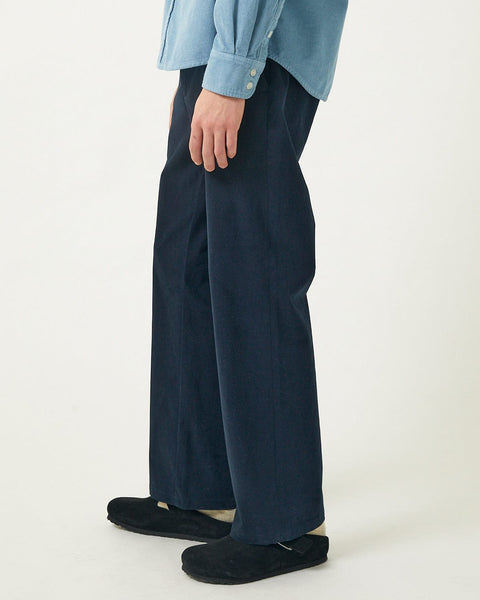 CORRIDOR HEAVY TWILL TROUSER IN MIDNIGHT in MIDNIGHT — view 3