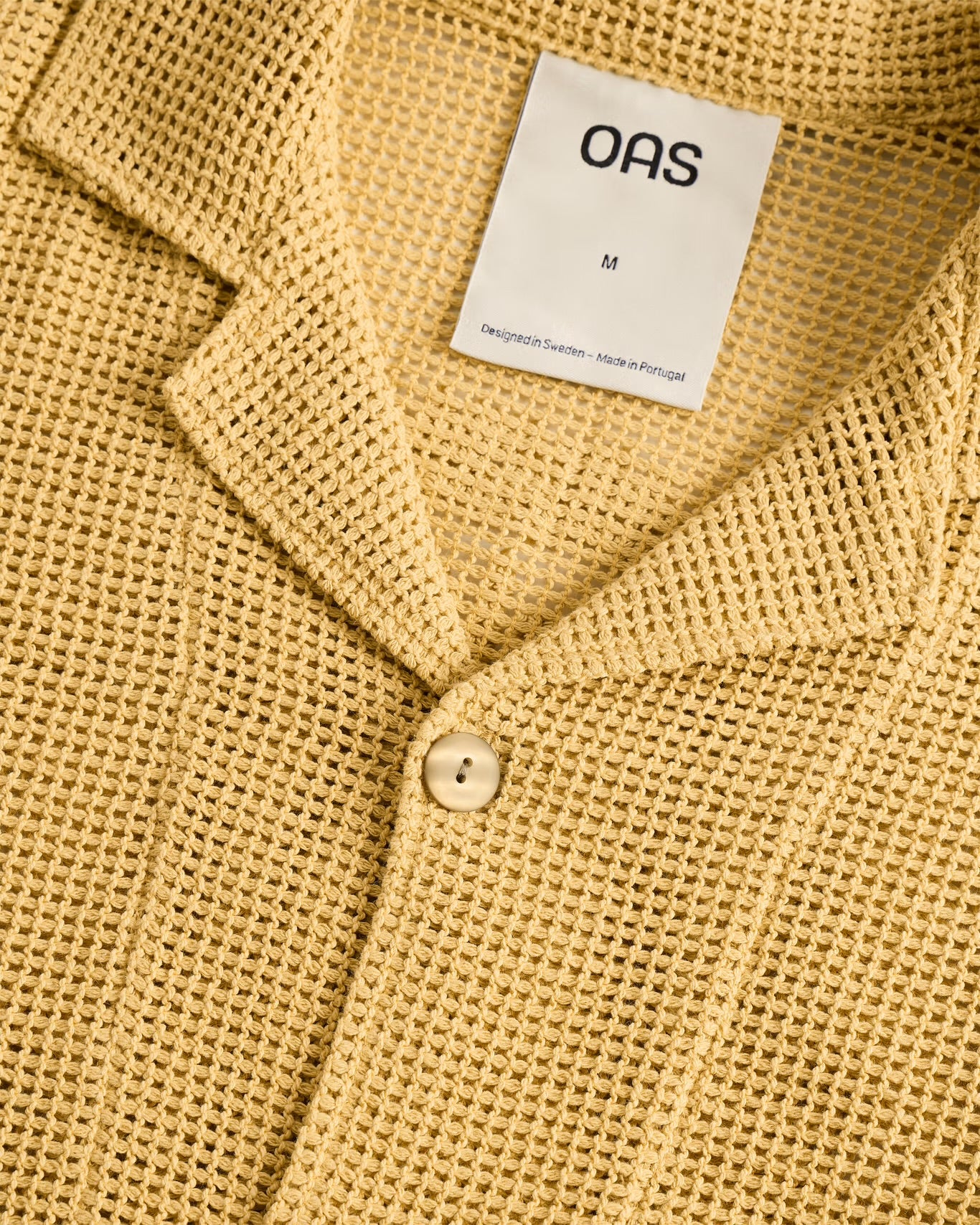 OAS TERRA CUBA SHIRT IN DARK YELLOW in DARK YELLOW — view 3