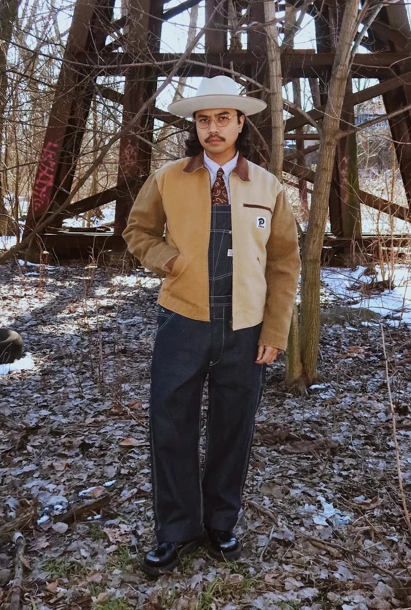 PATINA WORK JACKET IN DUCK BROWN