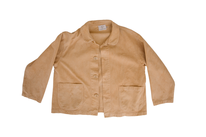 OLDERBROTHER CHORE COAT IN TANGERINE
