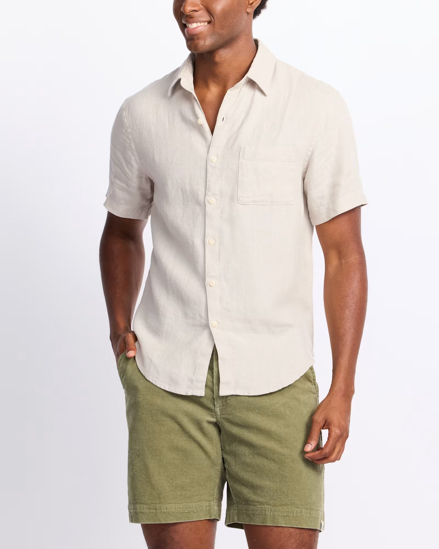 ALEX CRANE OLA SHIRT IN BONE
