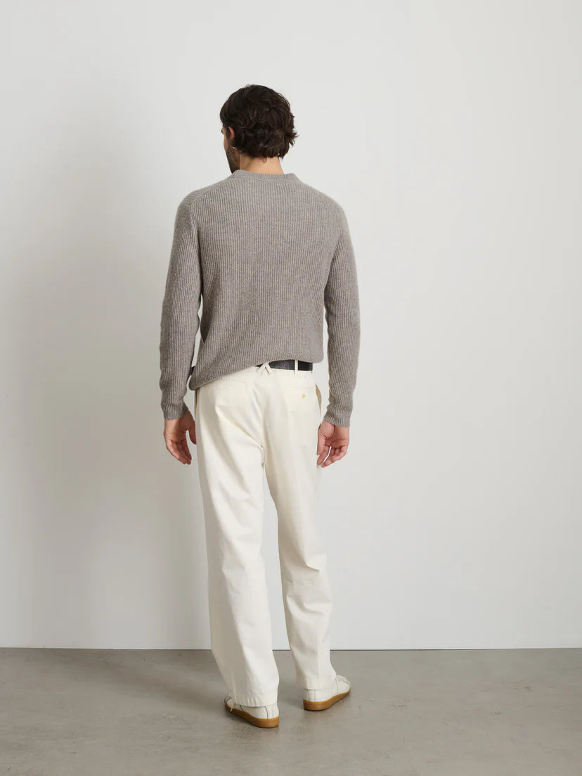 ALEX MILL STRAIGHT LEG VINTAGE WASHED CHINO IN VINTAGE WHITE in VINTAGE WHITE — view 6