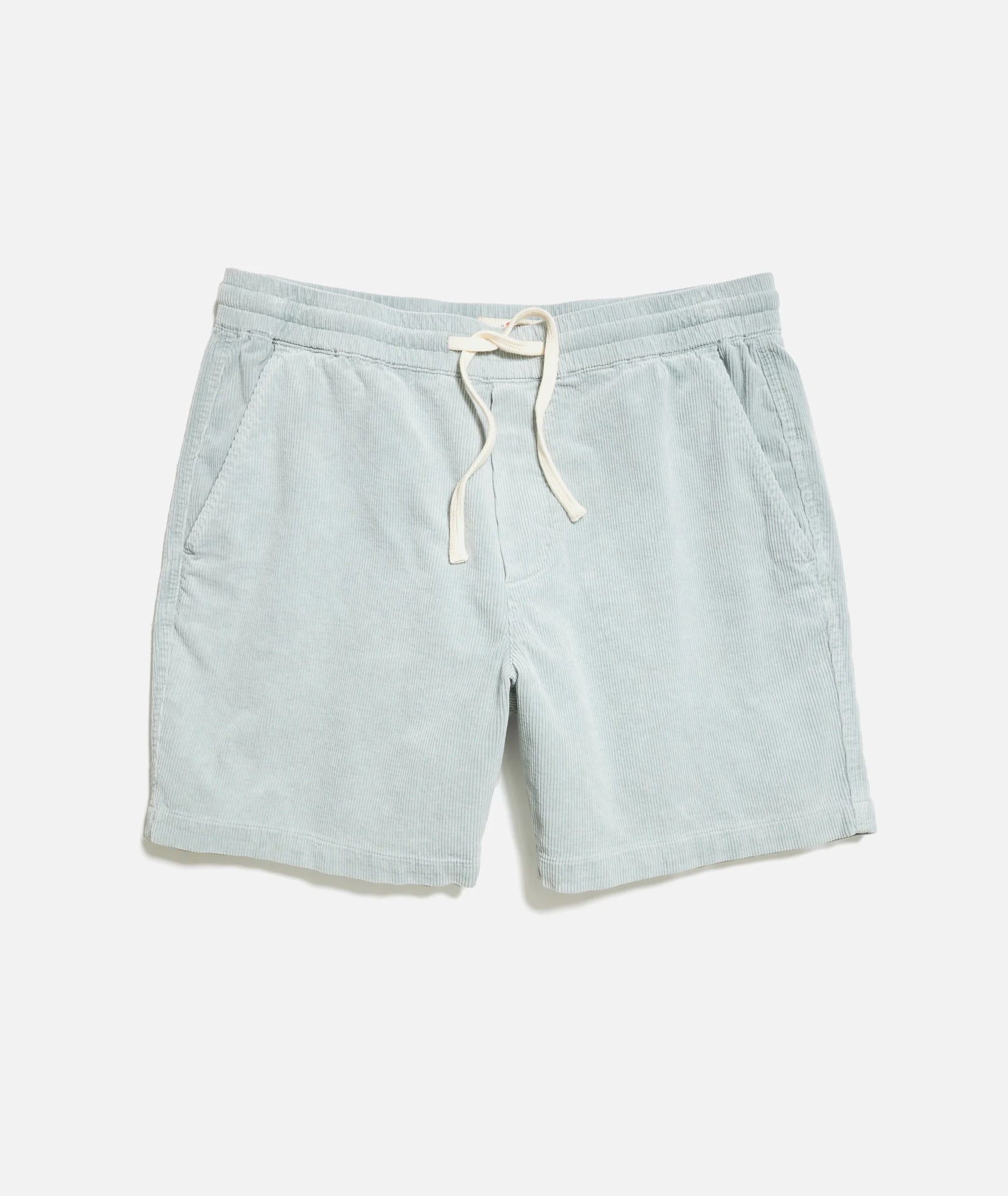 MARINE LAYER 6” SATURDAY CORD SHORT IN GREY MIST in GREY MIST — main product view