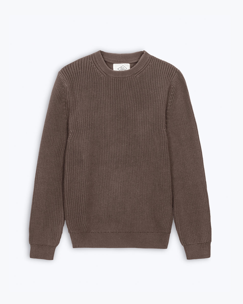 ALEX CRANE BAY SWEATER IN COFFEE in COFFEE — main product view