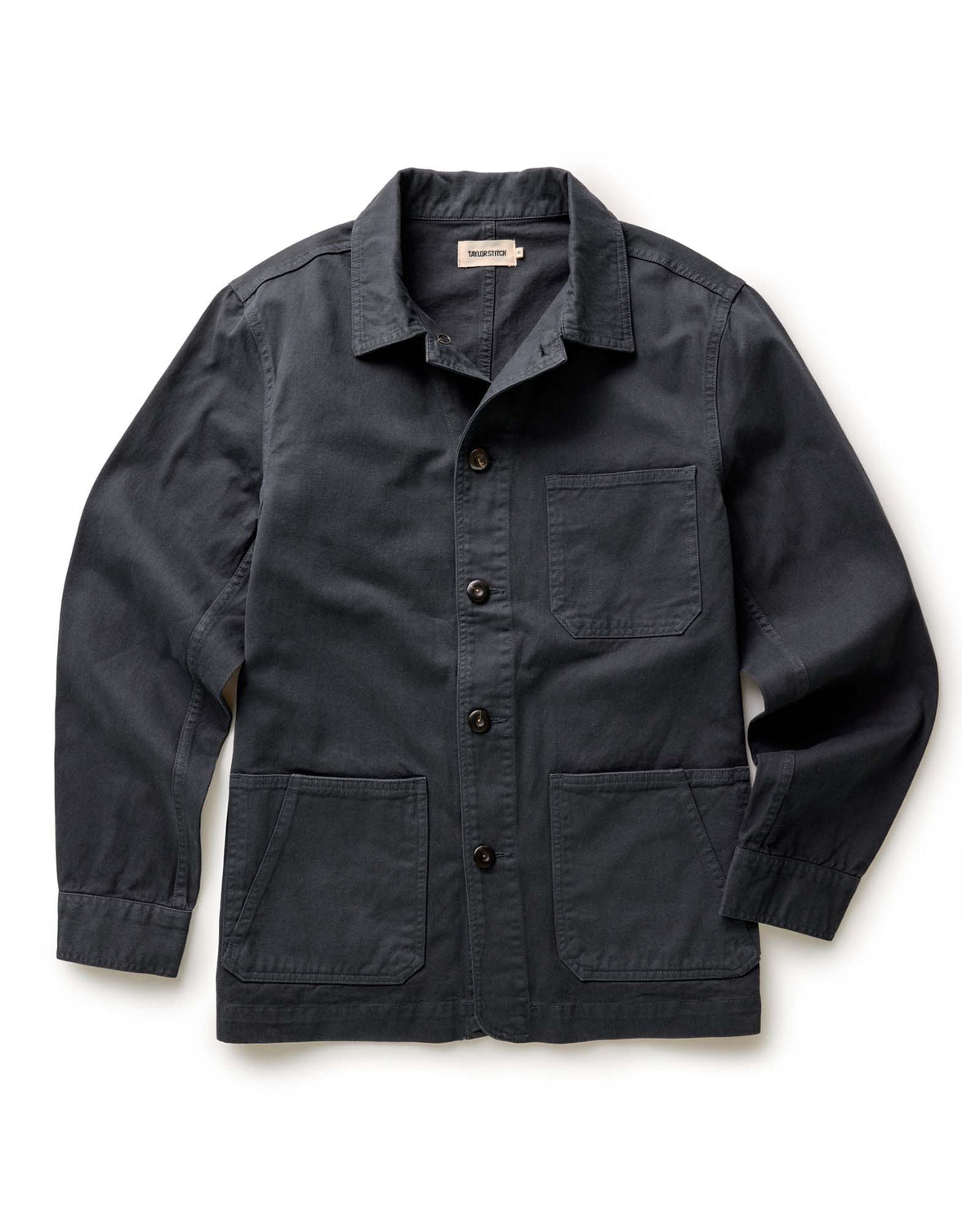 TAYLOR STITCH THE OJAI JACKET IN ORGANIC NAVY FOUNDATION TWILL