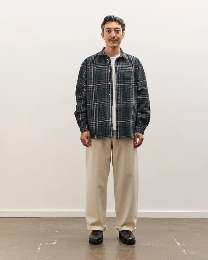 LA PAZ VIDAL DENIM TROSUER IN OFF-WHITE in OFF-WHITE — view 2