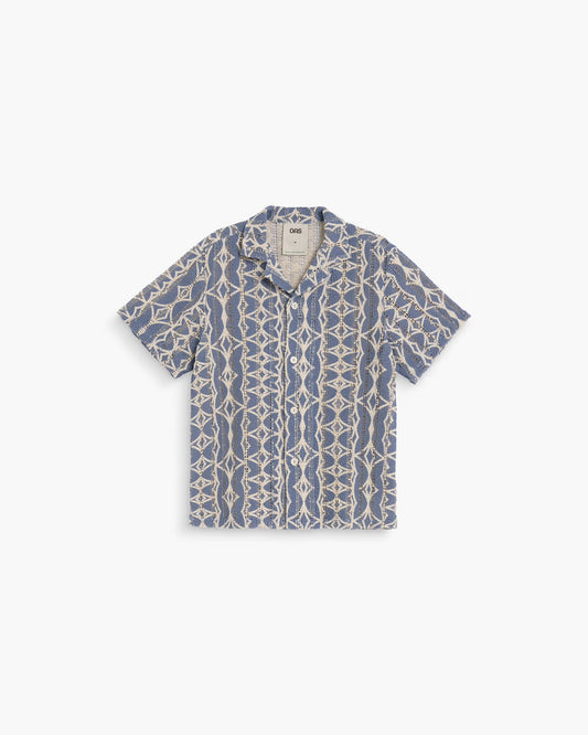 OAS ARKO CUBA SHIRT IN BLUE