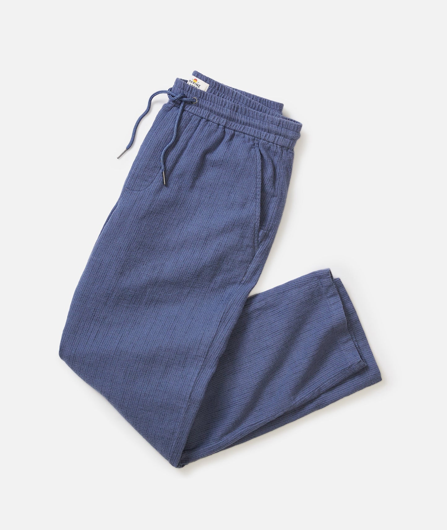 MARINE LAYER CHALET LOUNGE PANT IN NAVY MINI STRIPE
