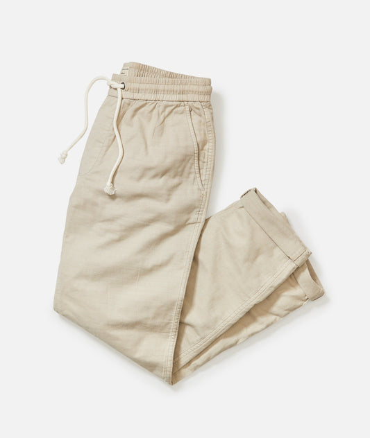 MARINE LAYER SATURDAY STRETCH BEACH PANT IN FOG