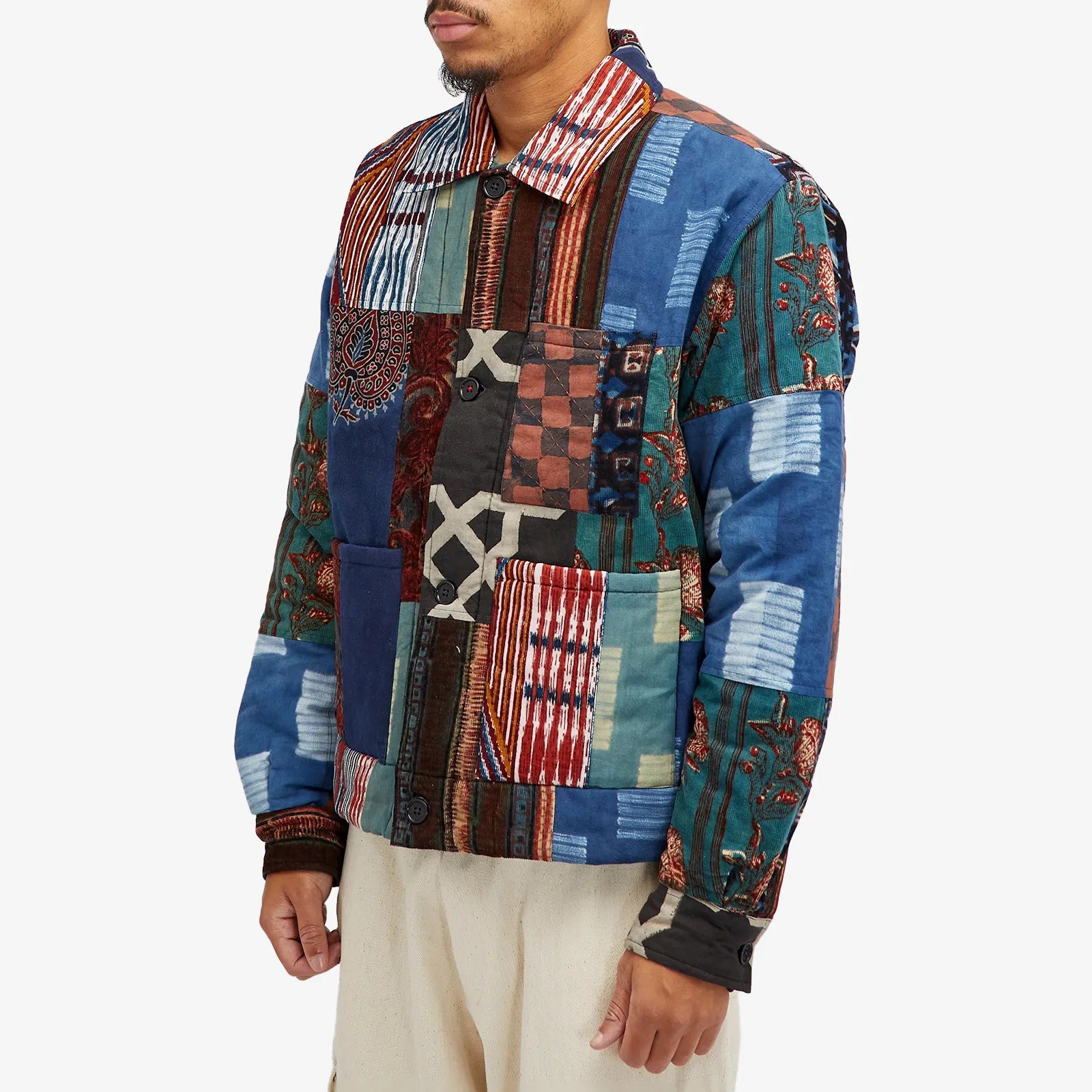 KARDO BODHI JACKET IN PATCHWORK in PATCHWORK — view 2