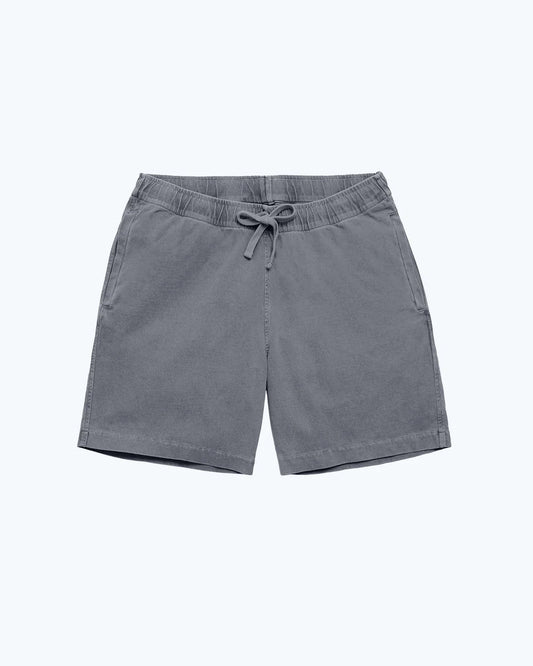 ALEX CRANE CAZA KNIT SHORT IN SLATE