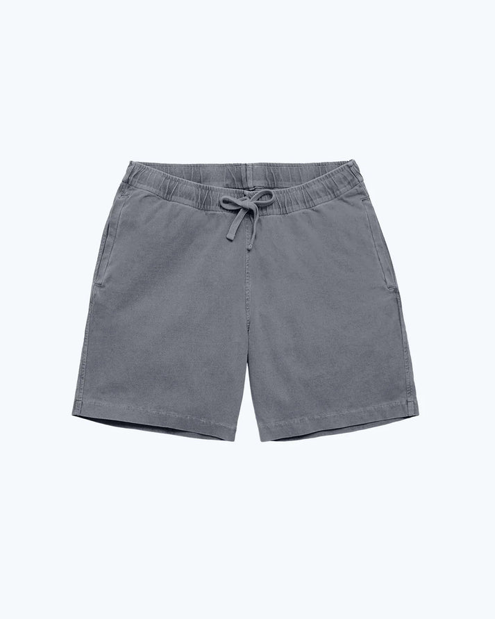 ALEX CRANE CAZA KNIT SHORT IN SLATE