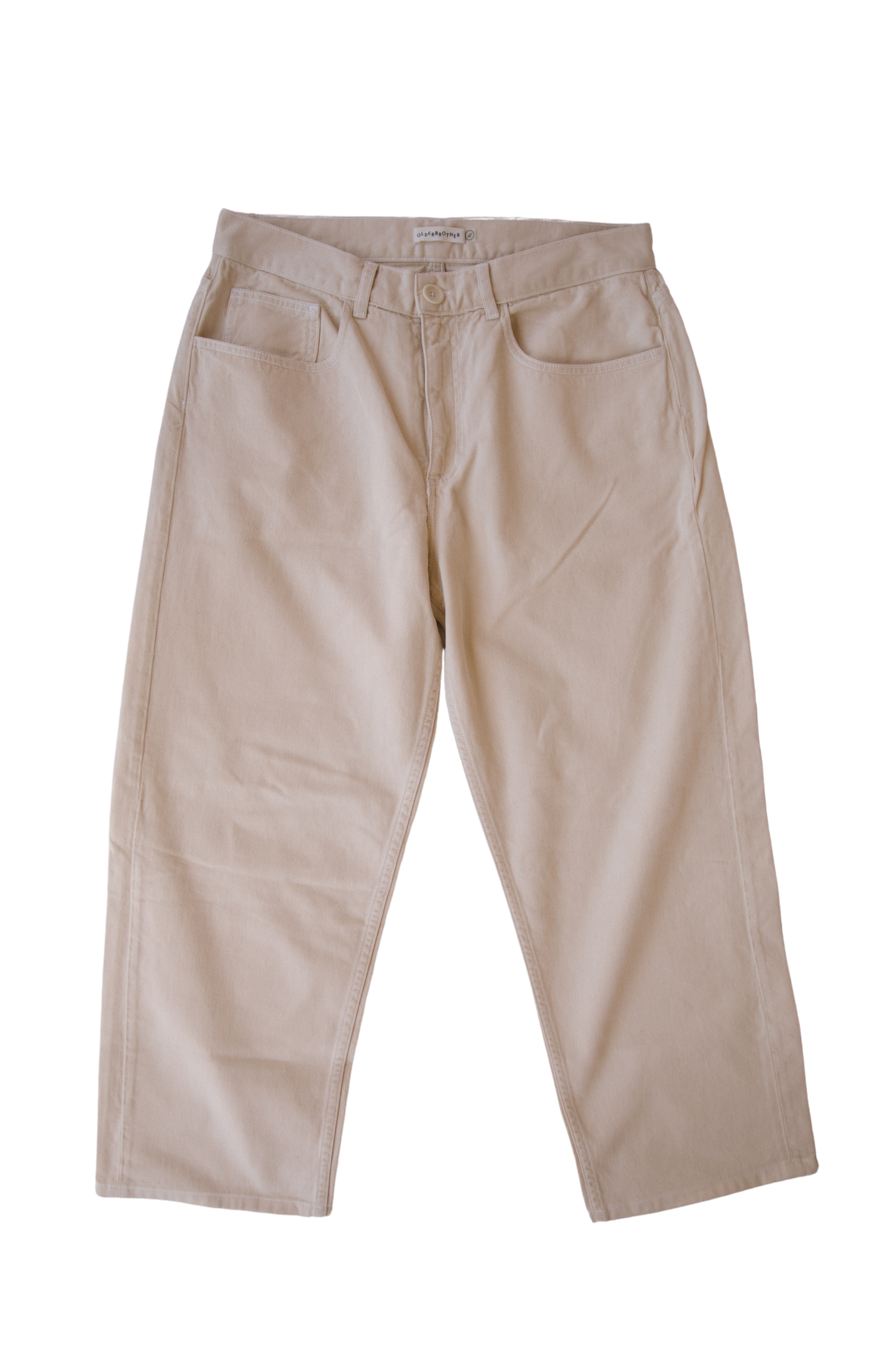 Olderbrother - OLDERBROTHER DENIM PANT IN NATURAL - Rent With Thred